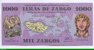 1000 Zargos Carte de Madère & Pyramide