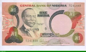 1 Naira Portrait d' Herbert Macaulay