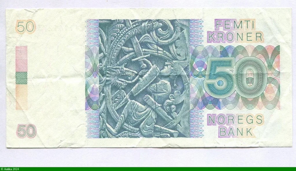 50 Kroner A.O Vinje