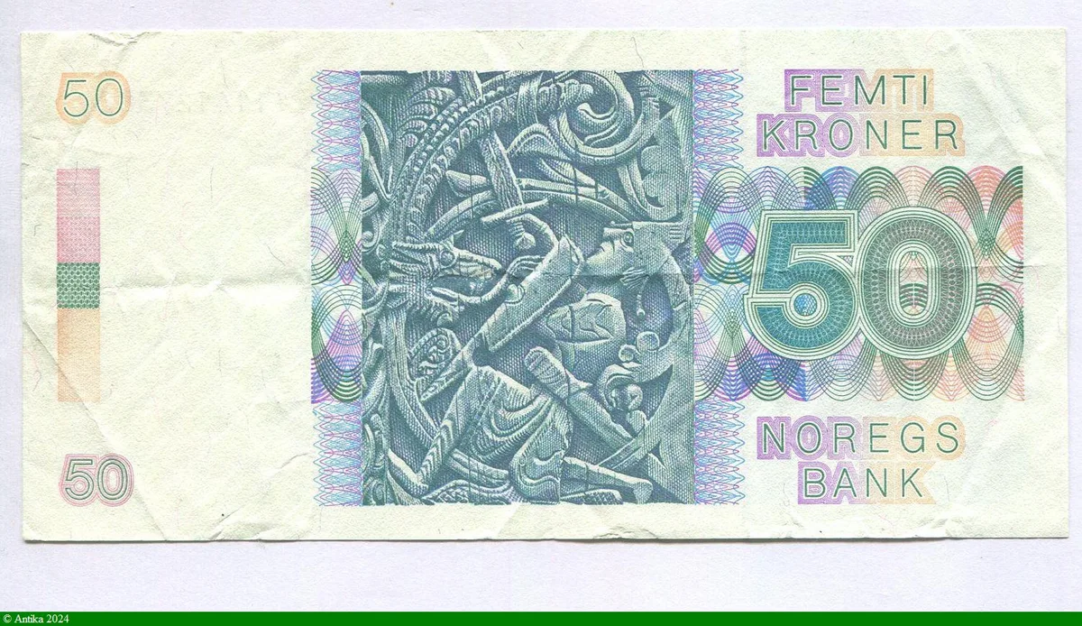 50 Kroner A.O Vinje
