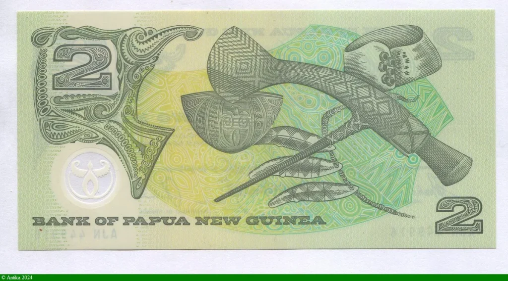 2 Kina Oiseau de Paradis