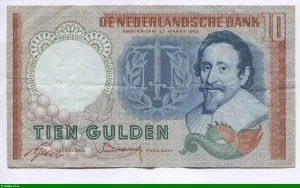 10 Gulden Hugo de Groot