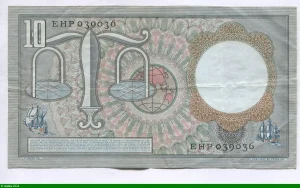10 Gulden Hugo de Groot