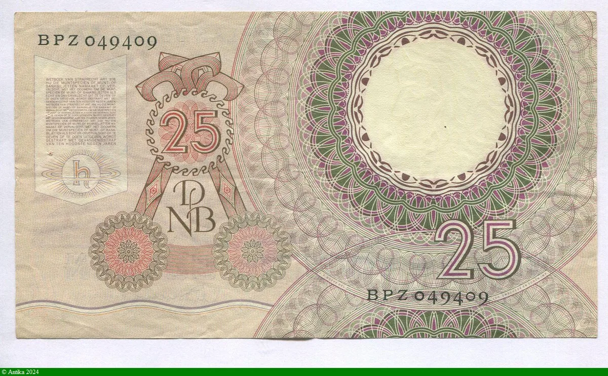 25 Gulden C.Huygens PROMO