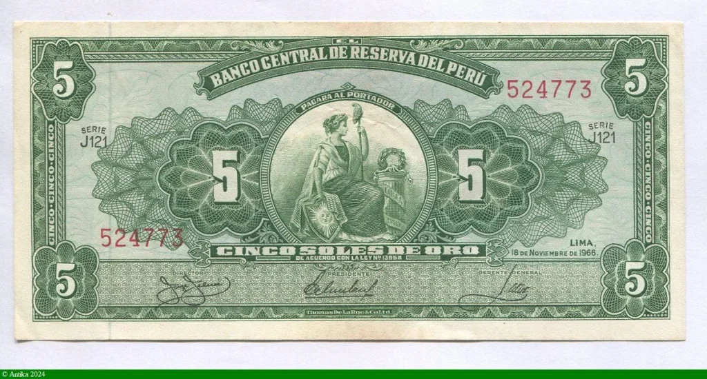 5 Soles de Oro La Liberté