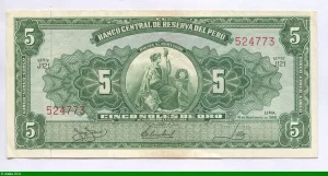 5 Soles de Oro La Liberté