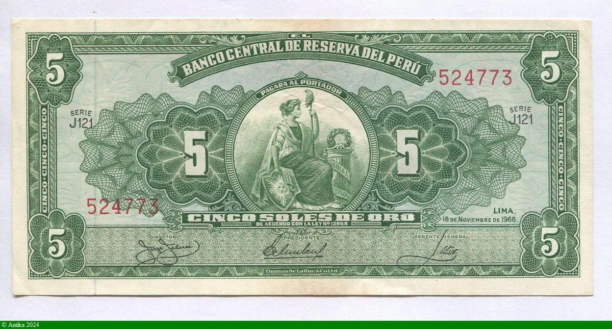 5 Soles de Oro La Liberté