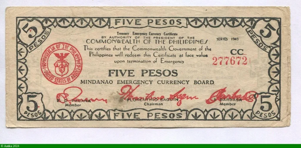 5 Pesos Mindanao