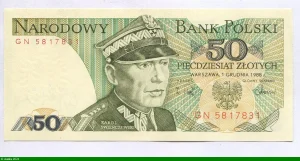 50 Zlotych Karol Swierczewski