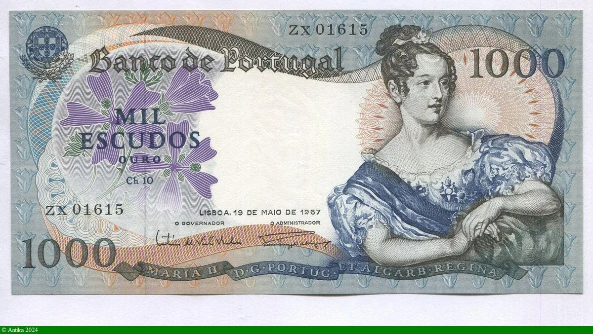 1000 Escudos Marie II