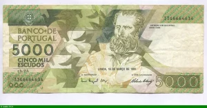5000 Escudos Antero de Quental