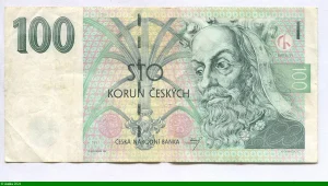 100 Korun Roi Karel IV * *