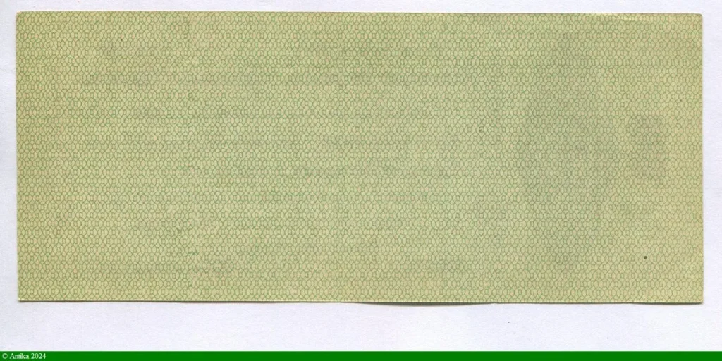 50 Roubles Vert Aigle à 2 Têtes Billet guerre civile * * * * * * *
