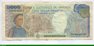 5000 Francs Femme & Plantation de café