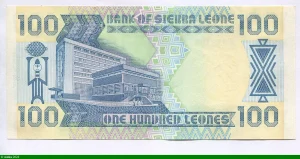 100 Léones Psdt Joseph Saidu Momoh * * * * * * *