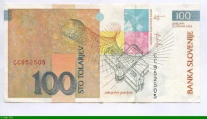 100 Tolarjev R.Jakopic