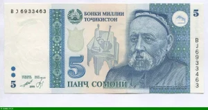 5 Somoni S.Ayni