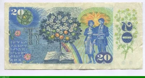 20 Korun Jan Amos Komensky