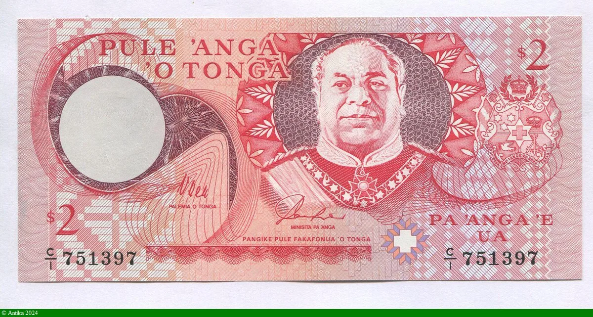 2 Pa 'anga Roi Tāufaʻāhau Tupou IV (1918-2006)