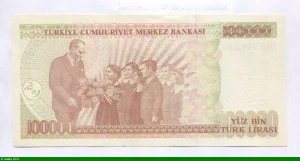 100 000 Lirasi Kamel Ataturk