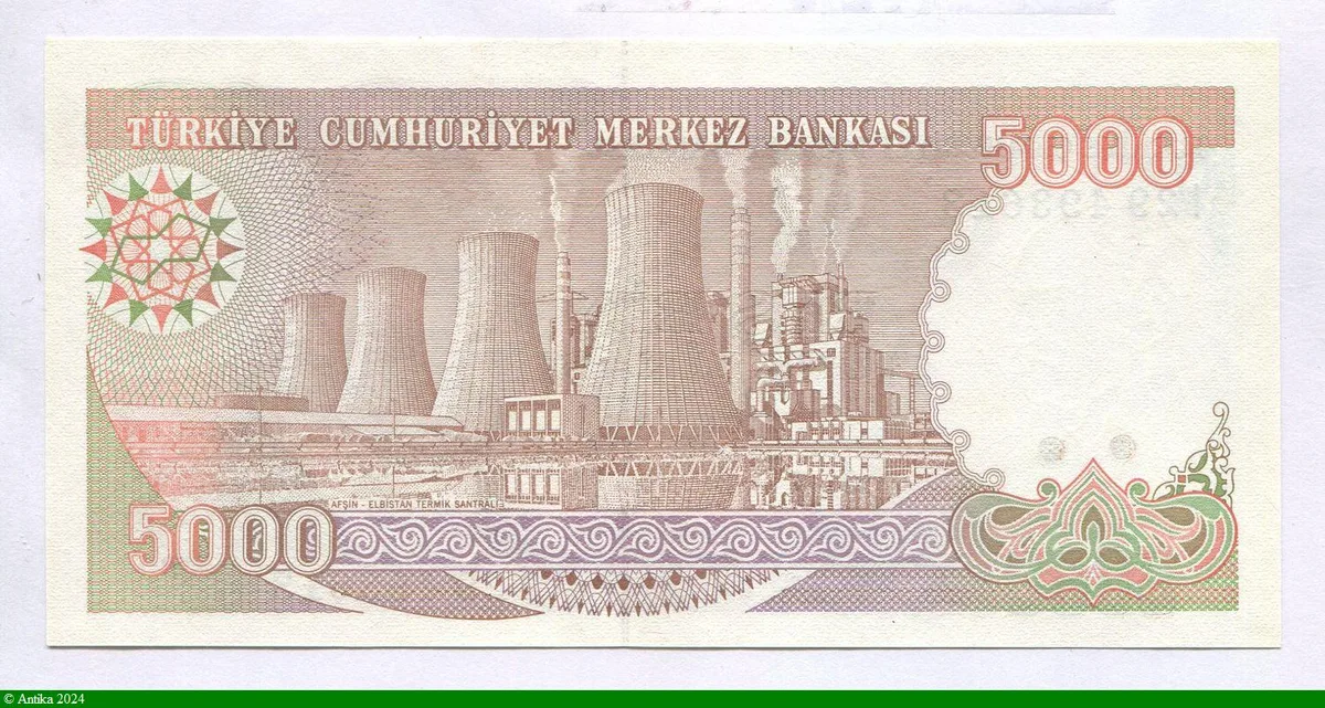 5000 Lirasi Kamel Ataturk