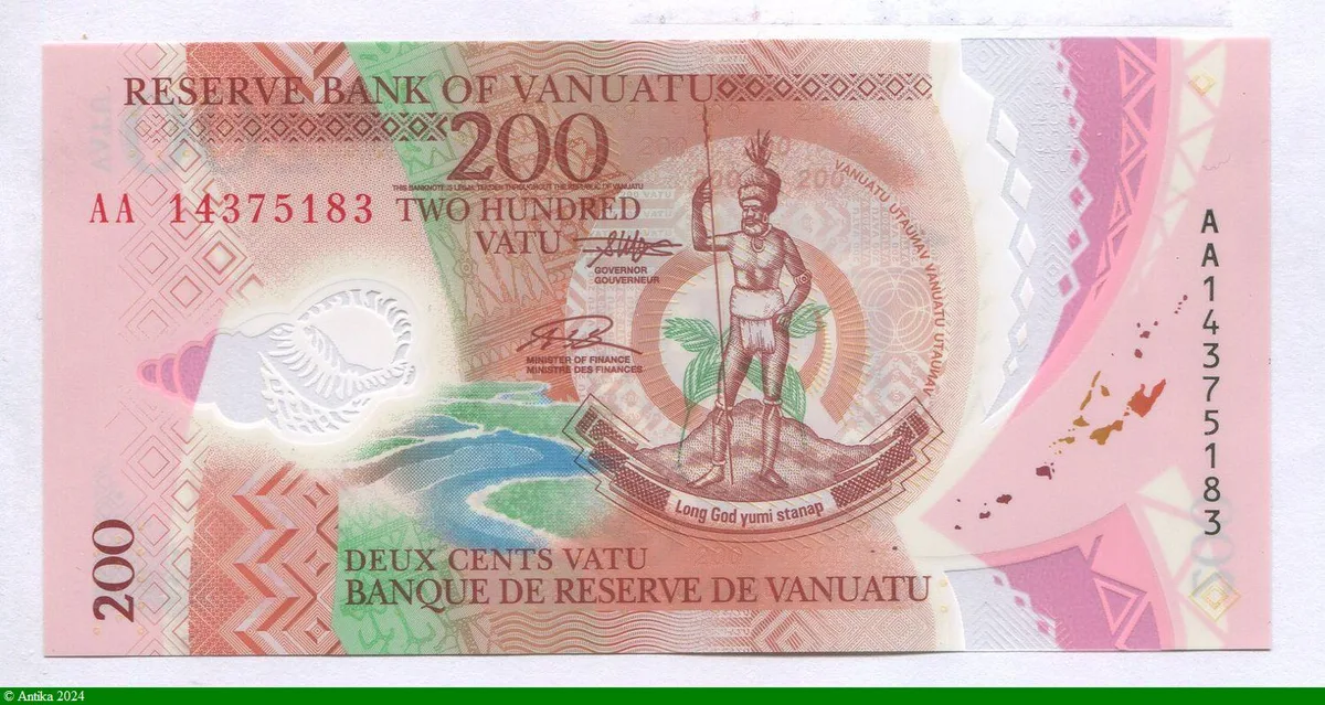 200 Vatu Guerrier & Famille Polymère