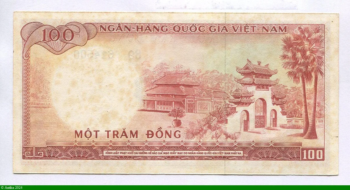 100 Dong Héros vietnamien Lê Văn Duyệt * * * * * * * PROMO