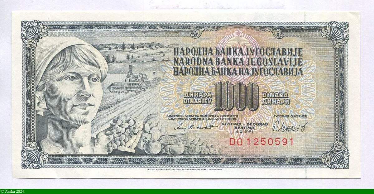 1000 Dinara Femme & Fruits * * *