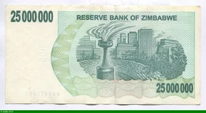 25 000 000 Dollars Bearer Chèque * * *