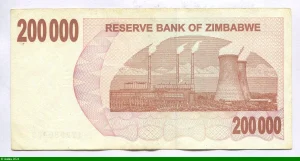 200 000 Dollars Bearer Chèque * * * *