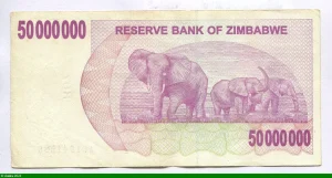 50 000 000 Dollars Bearer Chèque * * *