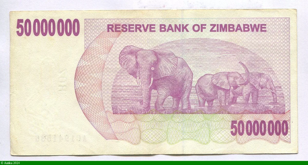 50 000 000 Dollars Bearer Chèque * * *