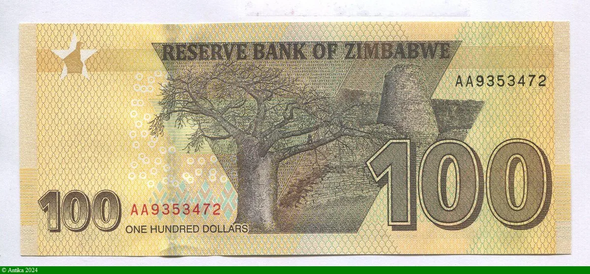 100 Dollars Roche de Chiremba * * * NOUVEAUTE