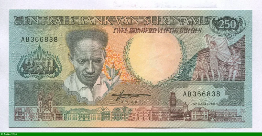 250 Gulden Cornelis G. Anton de Kom * * * * * * * * * * * * * * PROMO