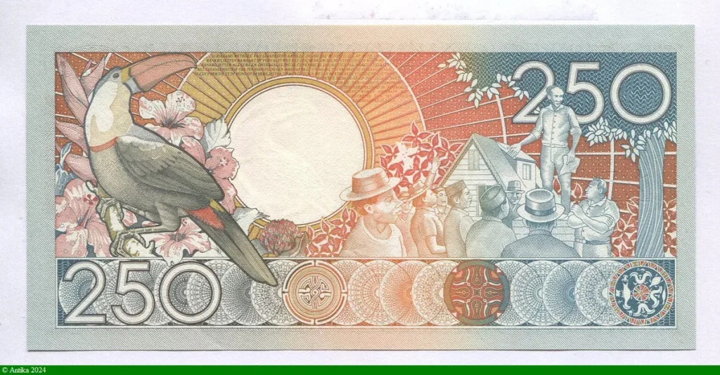 250 Gulden Cornelis G. Anton de Kom * * * * * * * * * * * * * * PROMO