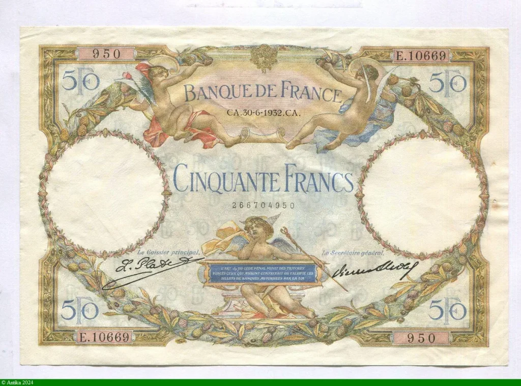 50 FRANCS LOM - Type 1927 Modifié
