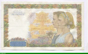 500 FRANCS LA PAIX - Type 1939