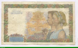 500 FRANCS LA PAIX - Type 1939