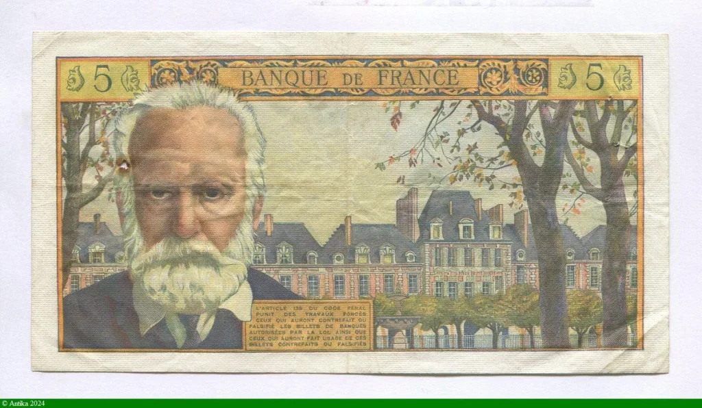 5 NF VICTOR HUGO - Type 1959