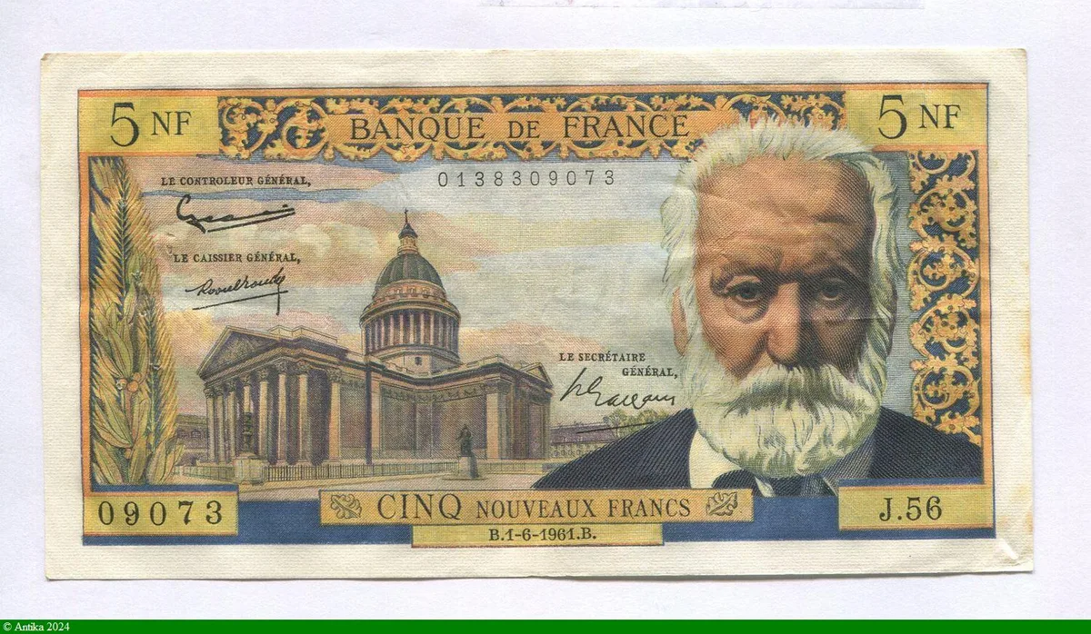 5 NF VICTOR HUGO - Type 1959