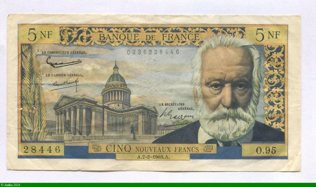 5 NF VICTOR HUGO - Type 1959