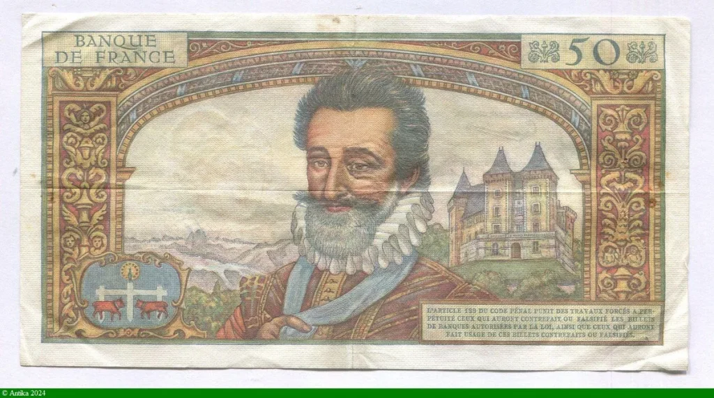 50 NF HENRI IV - Type 1959