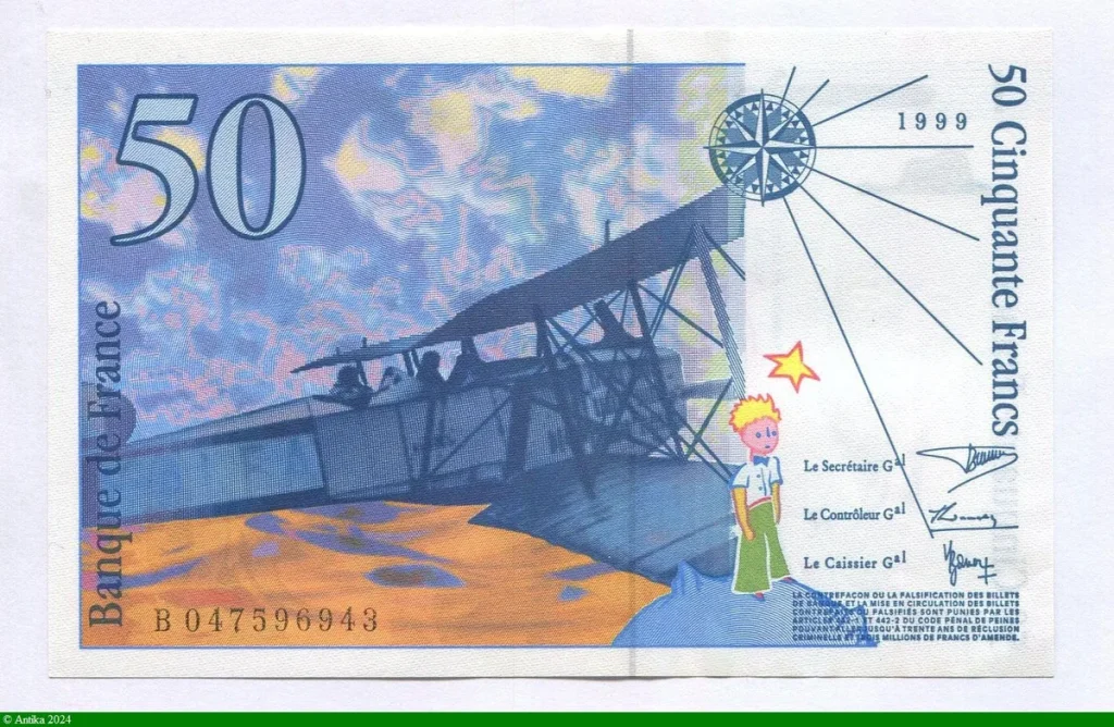 50 FRANCS SAINT-EXUPERY - Type 1992 modifié