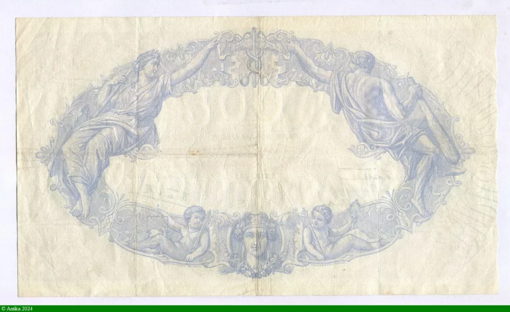 500 FRANCS BLEU & ROSE -Type 1888 modifié