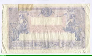1000 FRANCS BLEU & ROSE - Type 1889