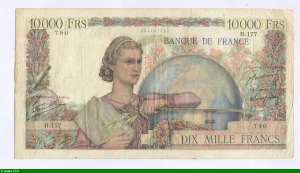 10 000 FRANCS GENIE Français- Type 1945