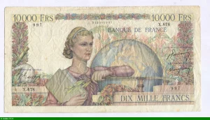 10 000 FRANCS GENIE Français- Type 1945
