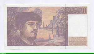 20 FRANCS DEBUSSY - Type 1980 Modifié