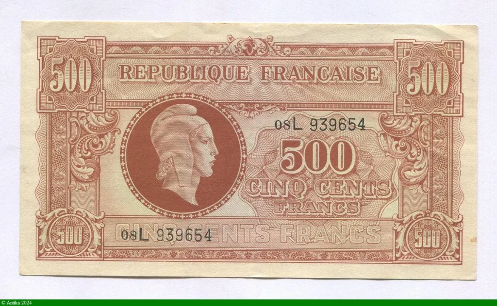 500 FRANCS (Marianne)