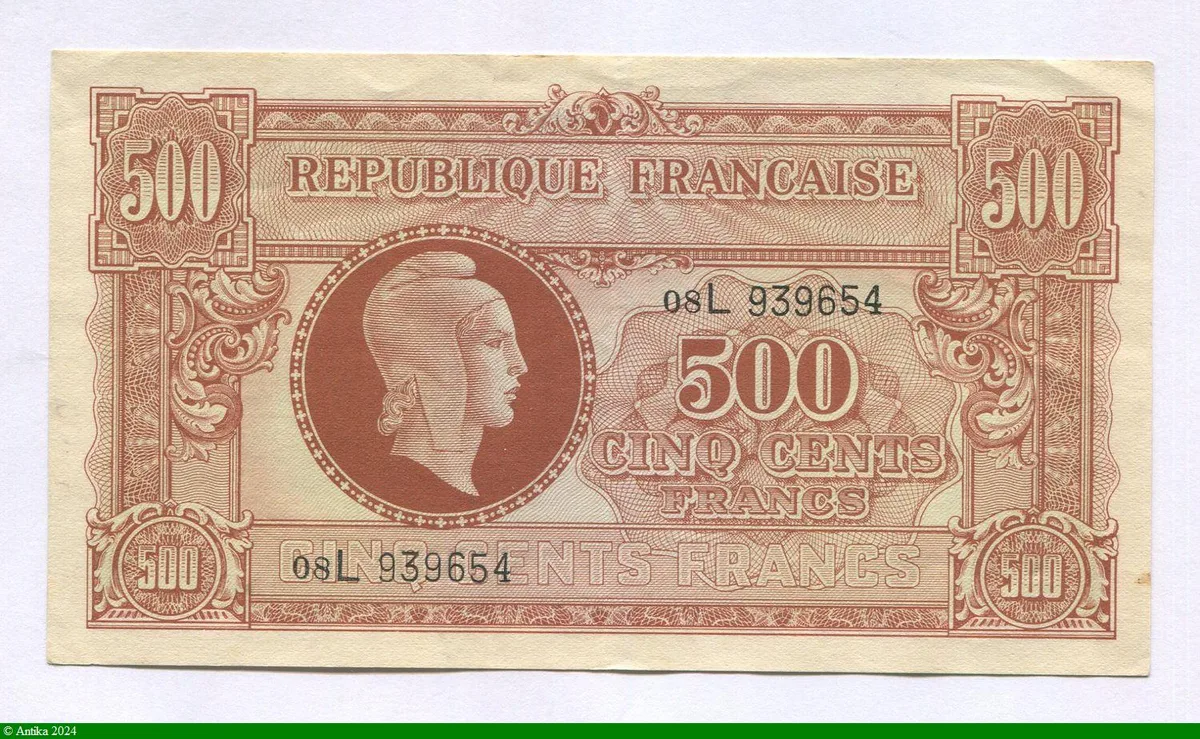 500 FRANCS (Marianne)